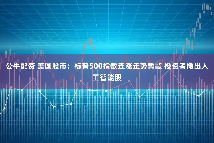 公牛配资 美国股市：标普500指数连涨走势暂歇 投资者撤出人工智能股