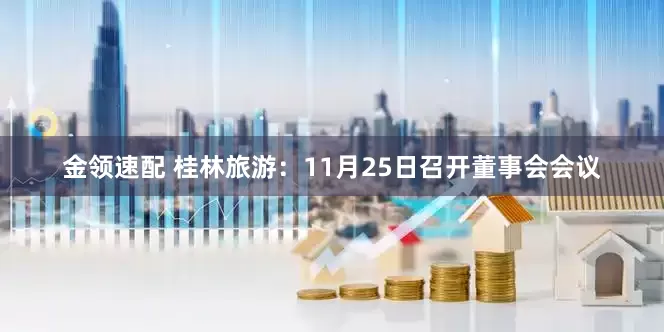 金领速配 桂林旅游：11月25日召开董事会会议